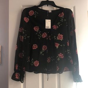 Floral blouse